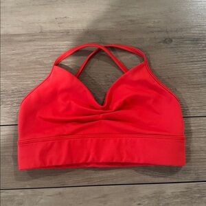 Tiger Friday worn twice for convention Red Sports Bra